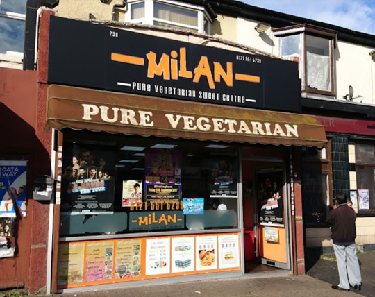 Vegetarian Indian Restaurant in Birmingham